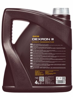 MANNOL Mannol Dexron III 8206 Automatic Transmission Fluid 4 Liters  - Image 2
