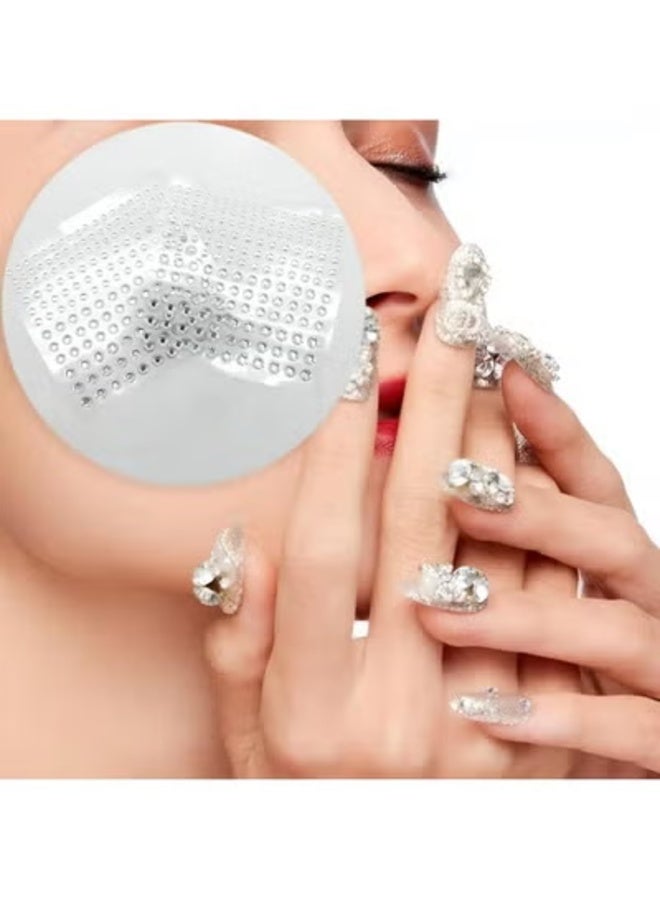 Face Gems Rhinestones – Sparkling Crystal Body Jewels in Different Shapes & Sizes for Face, Body, Clothes, Bags, Shoes, Nails & Hair – Party Makeup Decoration - Image 3