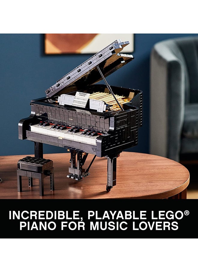 LEGO - Ideas Grand Piano 21323 Model Building Kit, Build Your Own Grand Piano, An Exciting DIY Project and a Perfect Gift for the Pianist, Musician, Music-Lover or Hobbyist in Your Life (3,662 Pieces) - Image 1