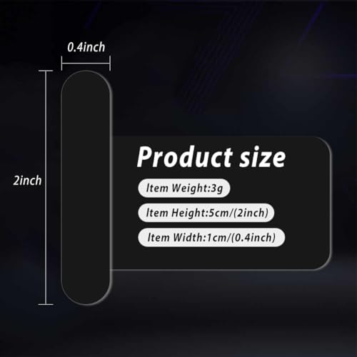 ORBEIN 30PCS 3g Lead Tape for Pickleball Paddles - Pickleball Lead Tape Golf Clubs/Tennis Racket/Squash Racquet - with 3M Adhesive Strips and Storage Box - Image 2