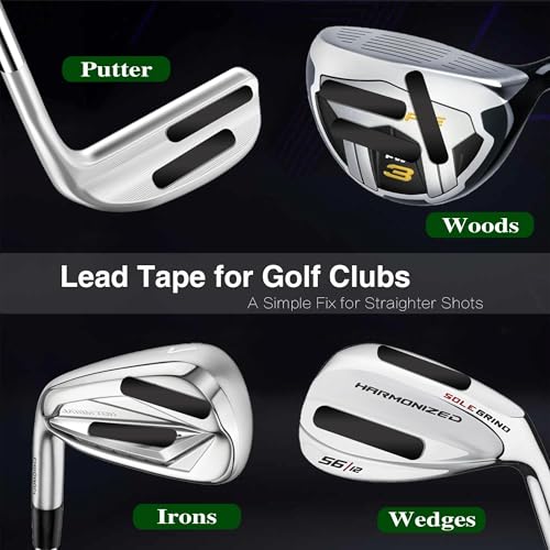 ORBEIN 30PCS 3g Lead Tape for Pickleball Paddles - Pickleball Lead Tape Golf Clubs/Tennis Racket/Squash Racquet - with 3M Adhesive Strips and Storage Box - Image 4