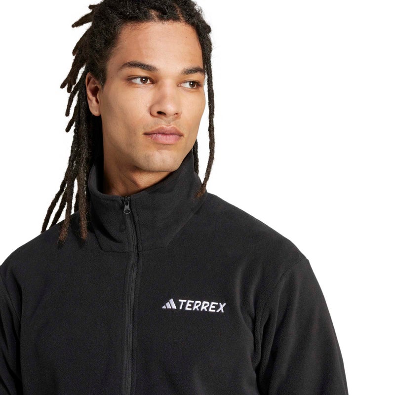 adidas Terrex Multi Essentials Half Zip Fleece Jacket - Image 4
