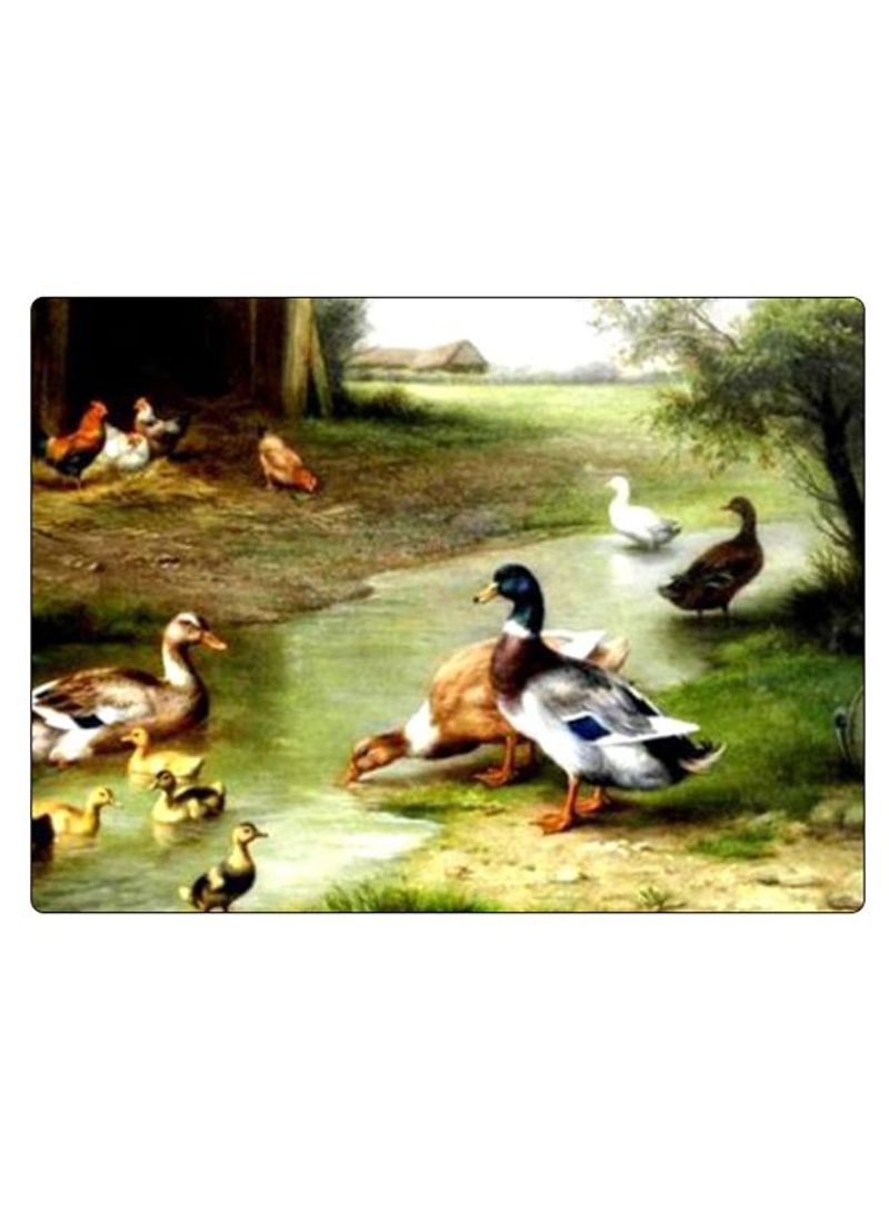 Printed Anti-Slip Gaming Mouse Pad Multicolor