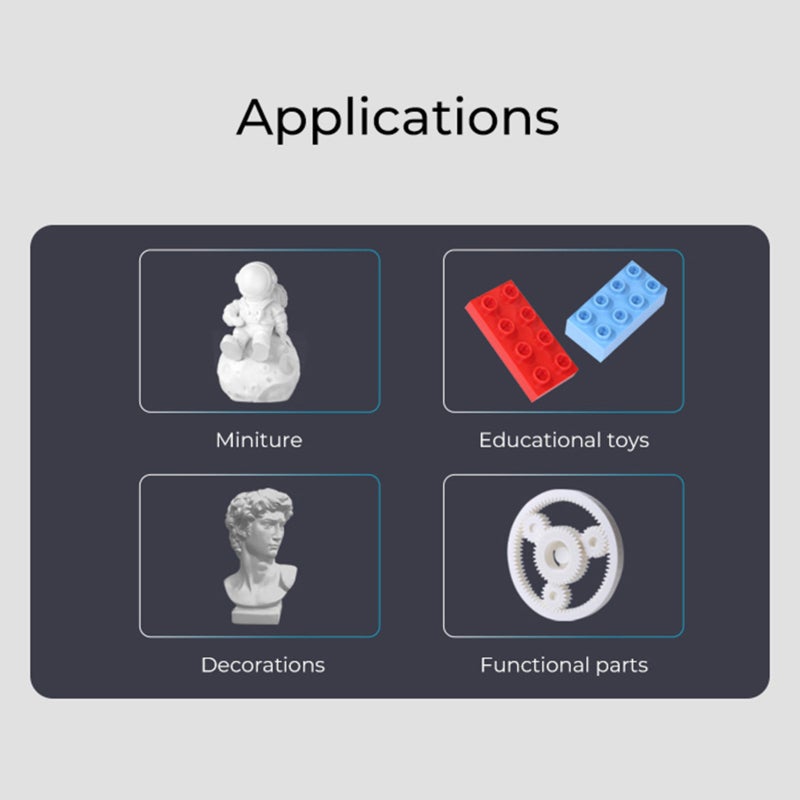 Creality 3D Creality Ender-PLA Filament for Ender Series CR Series All FDM Creality 3D Printer Smooth Flow High Toughness No Warp 1.75mm 1kg/2.2lbs Filament Dimensional Accuracy +/-0.03mm - Image 5