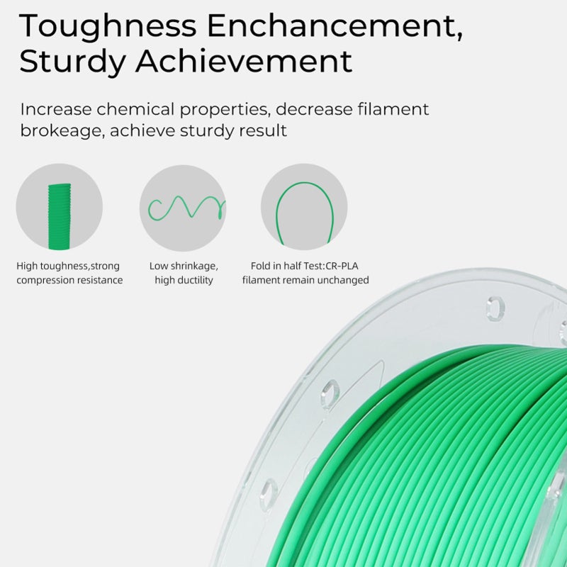 Creality 3D Creality Ender-PLA Filament for Ender Series CR Series All FDM Creality 3D Printer Smooth Flow High Toughness No Warp 1.75mm 1kg/2.2lbs Filament Dimensional Accuracy +/-0.03mm - Image 3