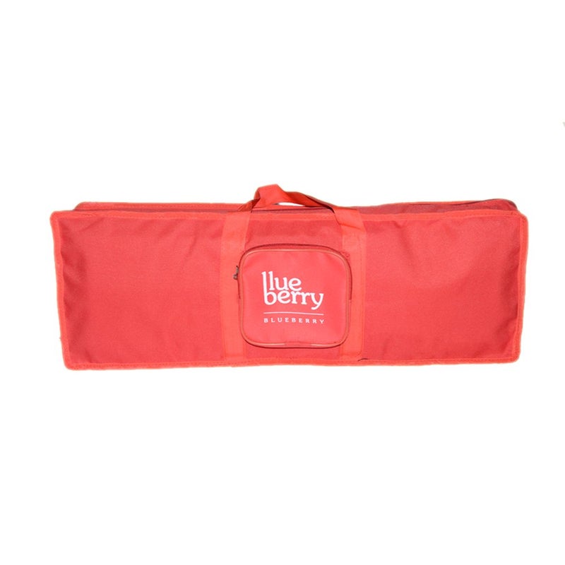 Blueberry KB-20 Padded Gig Cover Keyboard Bag Compatible with Casio SA-80, Casio SA-81, Casio SA-76, Casio SA-77, Casio SA-78 Keyboards (RED) - Image 3