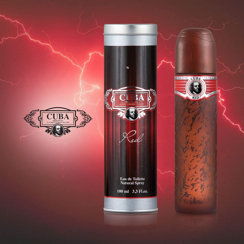 Cuba Red By Cuba For Men Edt Spray, 3.3 Fl Oz - Image 2