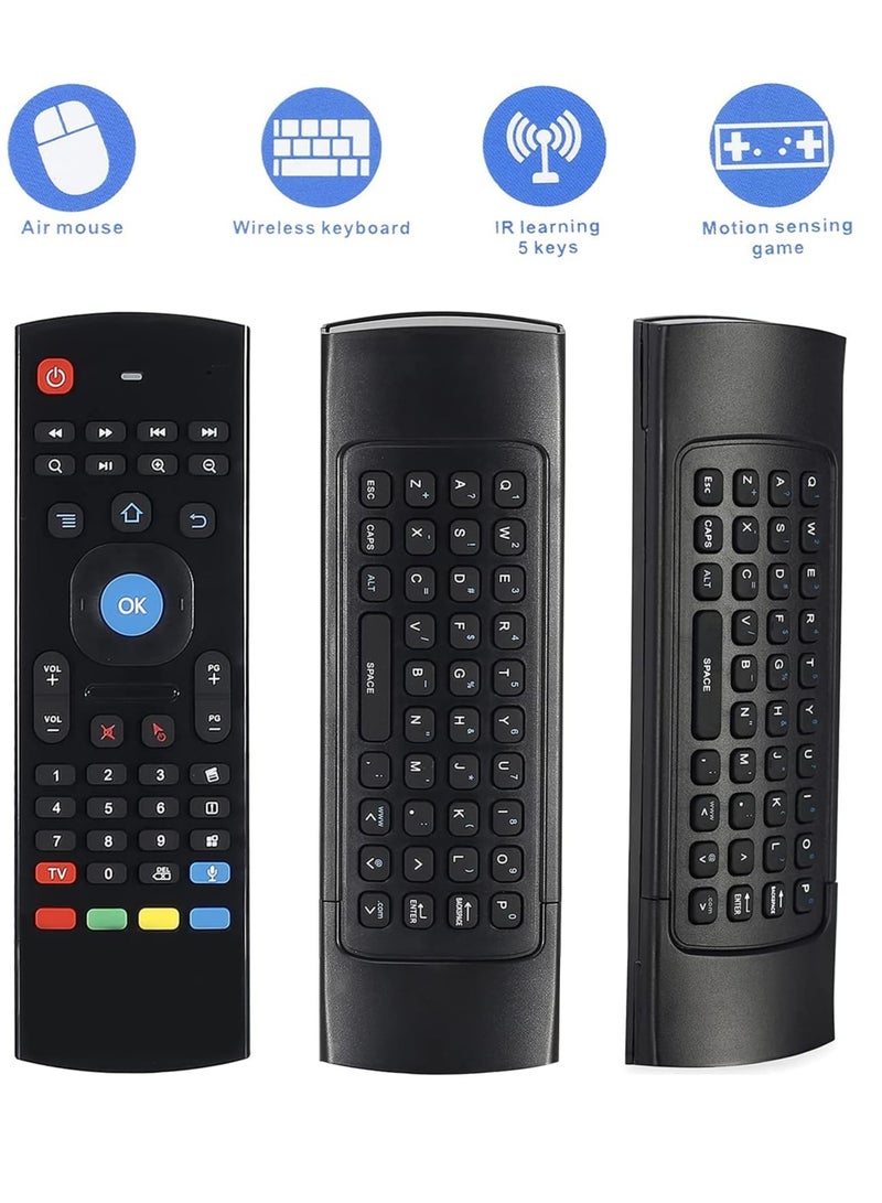 ELTRAZONE 2.4GHz Wireless Mini Mouse Remote Control with Audio Input for Android TV and IR Remote Control for Android TV Box Mini PC Mac OS with battery - Image 3