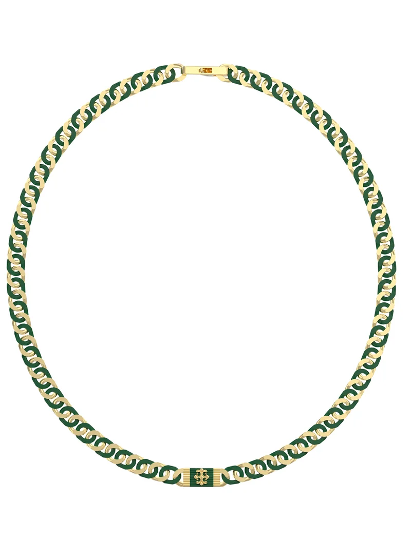 جس Rebel Moon Logo Necklace