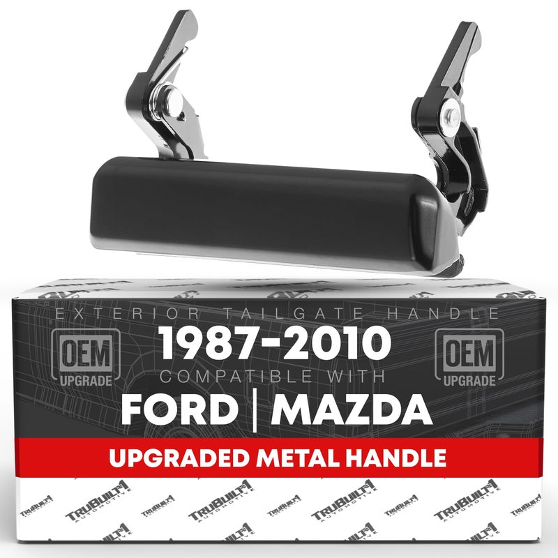 T1A Tailgate Handle Latch Assembly Upgraded Metal Compatible with 19932003 Ford Ranger 19942010 Mazda B2300 B4000 9801 Mazda B2500 9408 Mazda B3000 OEM F87Z9943400AAF 79603 FO1915103 - Image 3