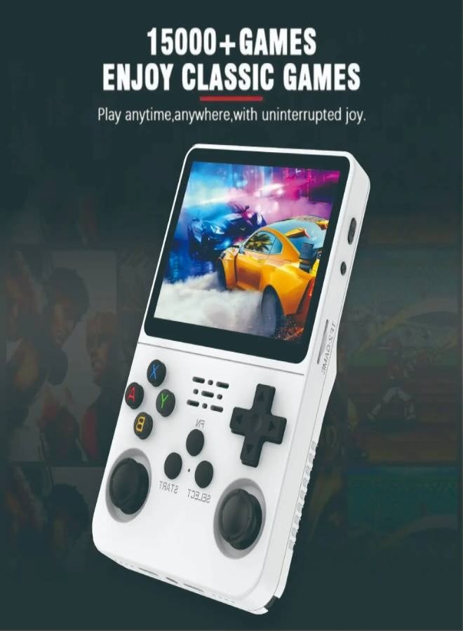 AROAQ Open Source Retro Handheld Game Console, Portable R36S Console with Integrated Dozens Emulator, Pocket Games Emulator with 3.5 Inch IPS 640 x 480 Screen, Supports OTG and Memory Card, (64GB Memory Card)  - Image 5