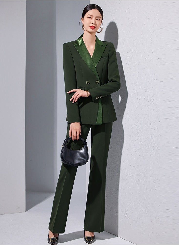 KUYING New Fashionable Women's Slim Fit Suit Set  - Image 1