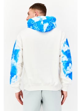 adidas Originals Men Graphic Print Long Sleeve Hoodie, Multicolor  - Image 3