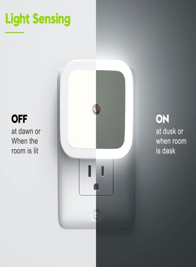Desidiya Light Lamp Pack of 2 Sensor Light for Bedroom Bed Side Home|Smart Automatic Onoff Dim Led Lights Energy Saving 0.5W Lamp Stairs Kitchen Bathroom - Polycarbonate, White - Image 2
