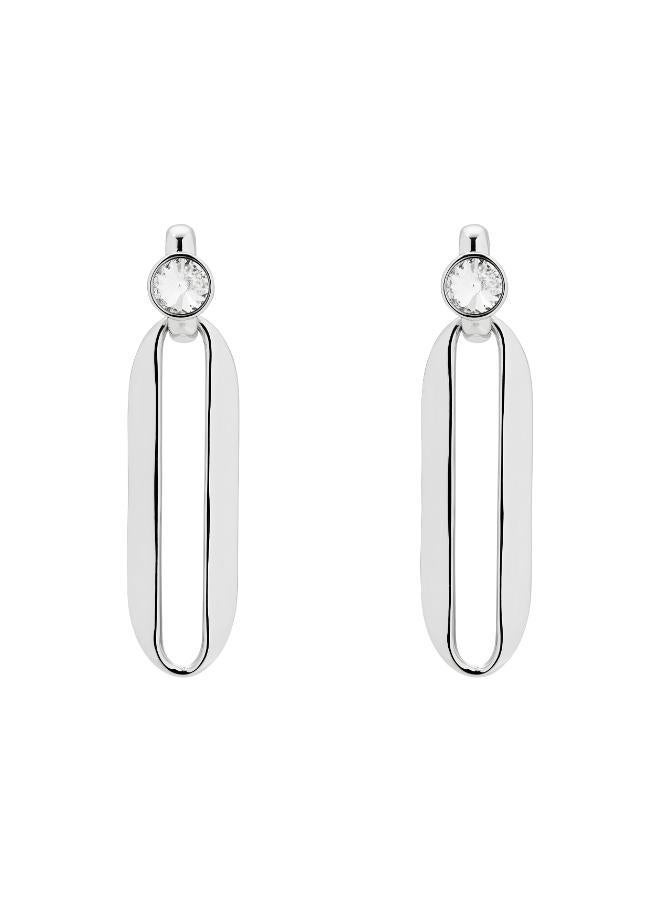 كارين ميلين قرط بيضاوي مرصع بالكريستال - Image 1