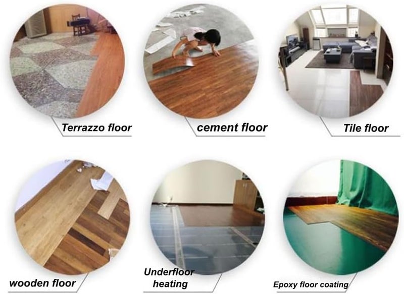 Waterproof Floor Tiles,Peel and Stick Area Tiles,18''x18'' PVC Dining Kitchen Floor Mat,Self Adhesive Flooring Mat for Living Room Bedroom Bathroom 30Pcs,Marble Pattern (18x18in,SW-27) - Image 5