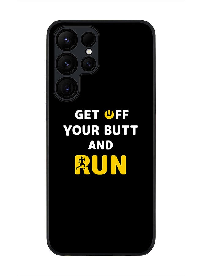 Stylizedd For Samsung Galaxy S25 Ultra 5G Case,Slim fit Camera Protection, Shockproof Thin Phone cover  - Get off - Image 1