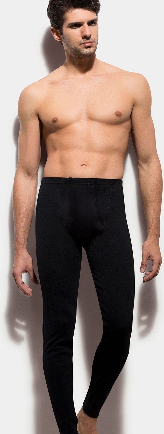 Bross 1272 100% Cotton Black Men's Underwear 