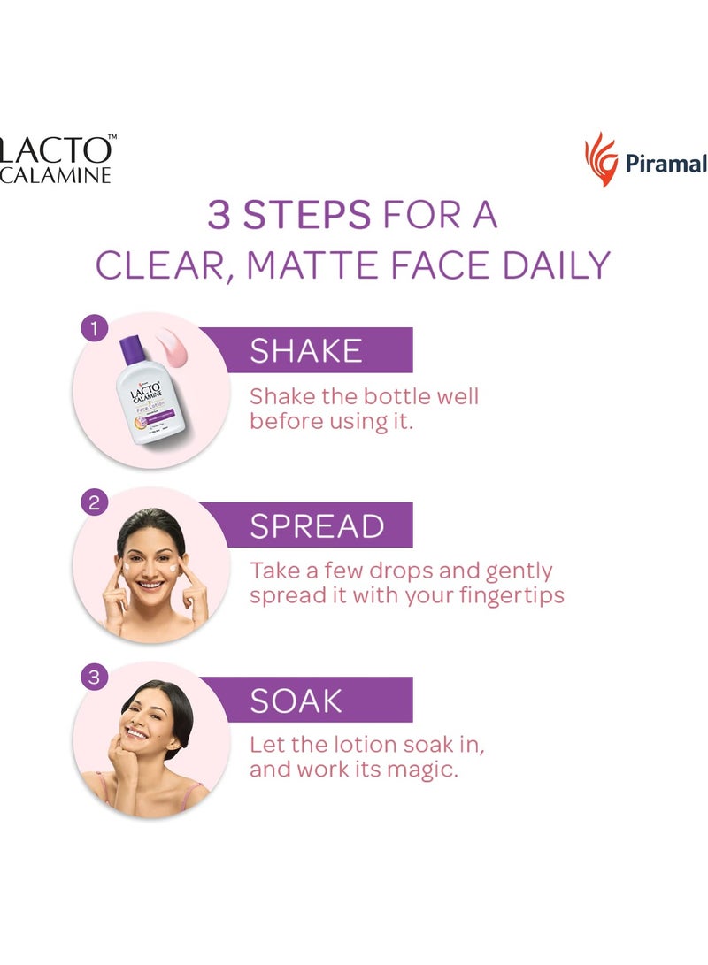 Lacto Calamine Face Lotion Kaolin Clay 120 ml - Image 4