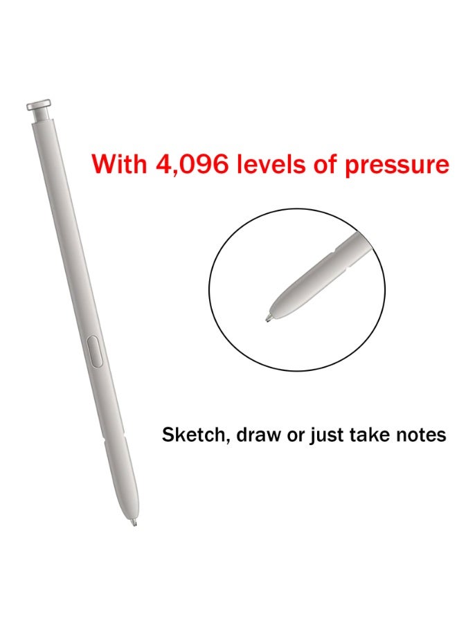 GNAFOTU Galaxy S25 Ultra Stylus Pen Replacement, High Sensitivity Capacitive Stylus, 4096 Pressure Sensor, Replacement for Galaxy S25 Ultra 5G All Versions (Gray) - Image 2