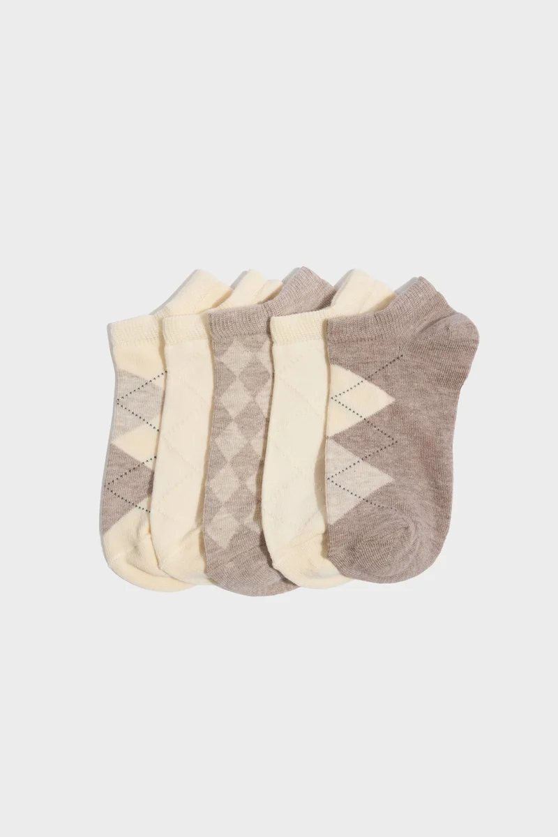 Woman 5 Piece Short Socks