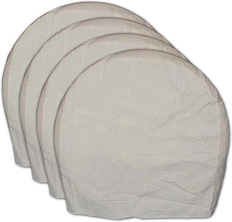 Ssltdm 32" Tire Covers 4 Pack Silver Waterproof Dustproof Wheel Cover - Image 1