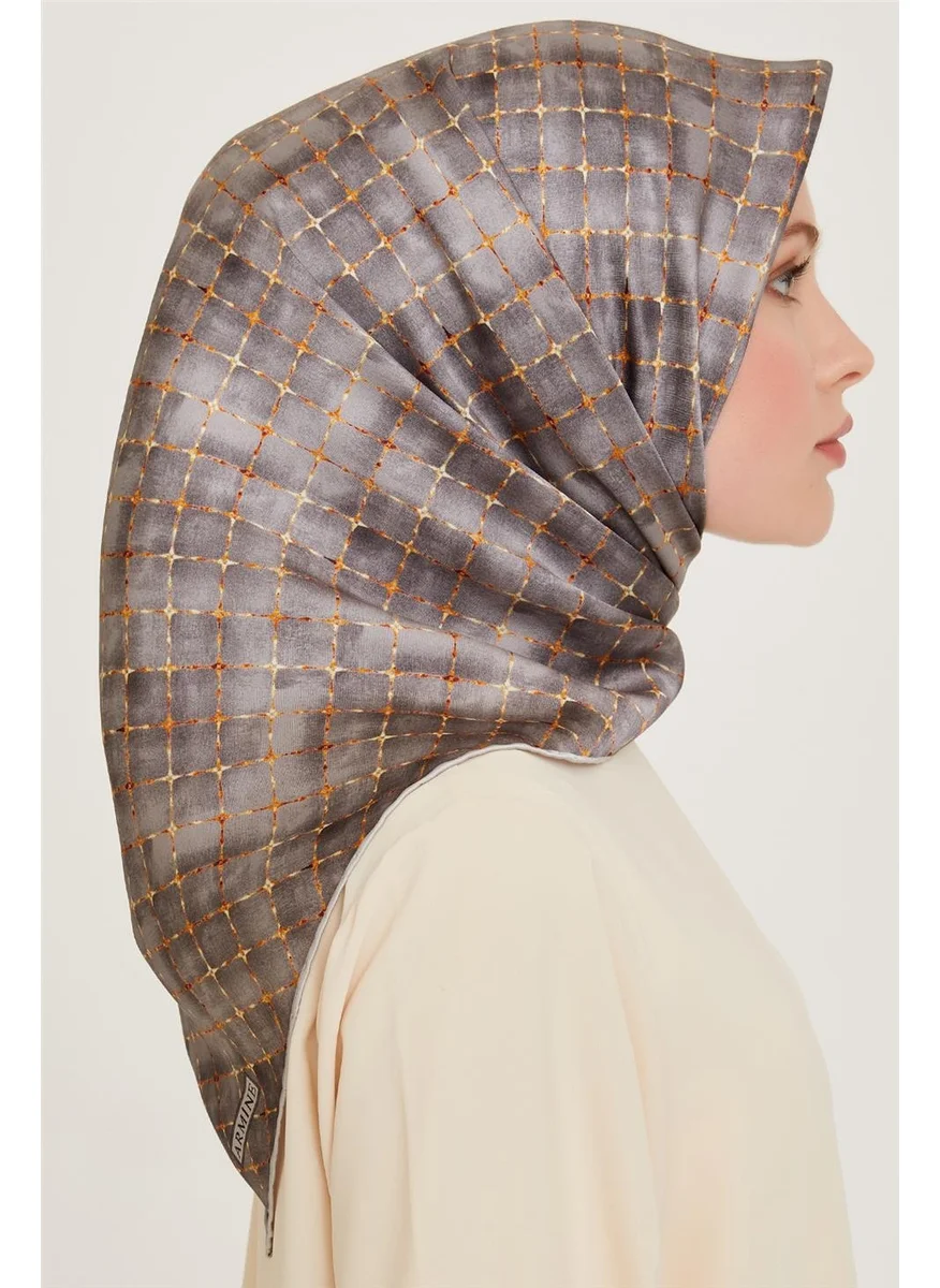 ARMINE Abstract Patterned Sura Pure Silk Scarf 9259D 83