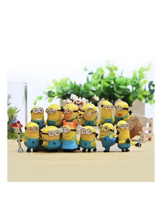 نيبمينينت 12-Piece Minions Action Figure Set - Image 2