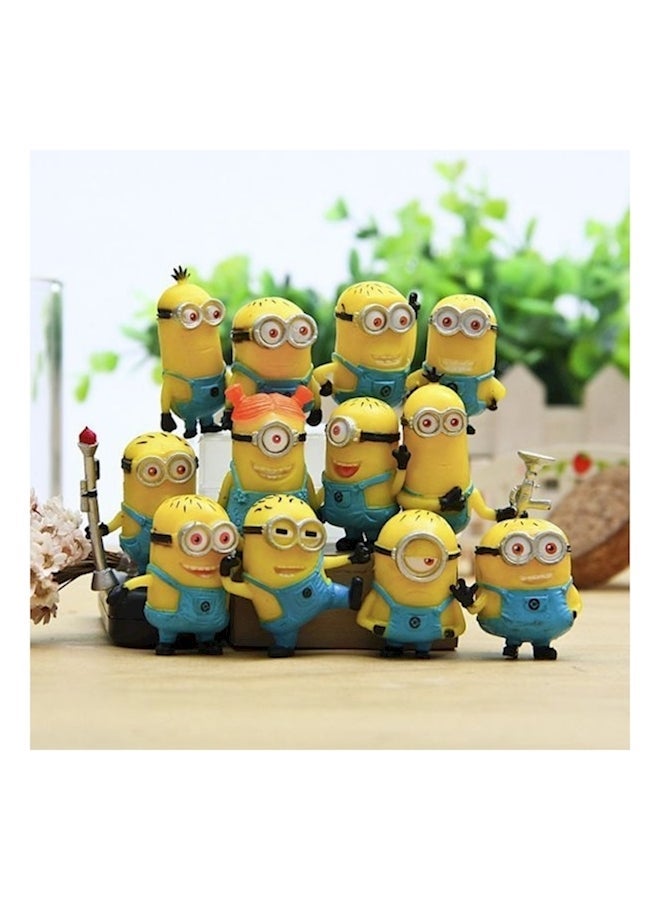 نيبمينينت 12-Piece Minions Action Figure Set - Image 3