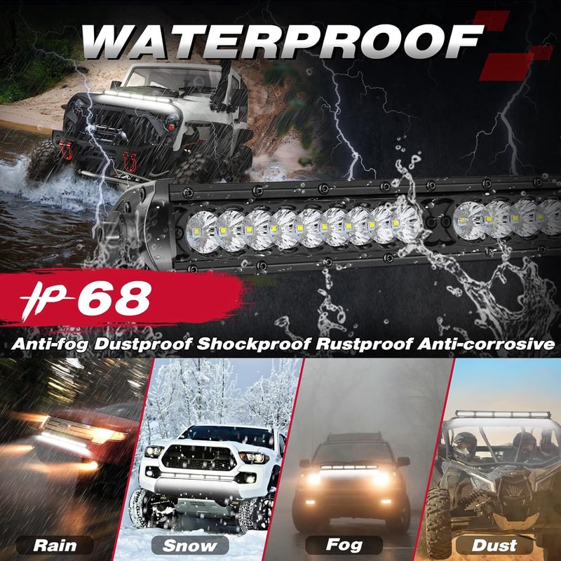 OFFROADTOWN 30 Inch LED Light Bar - Image 4