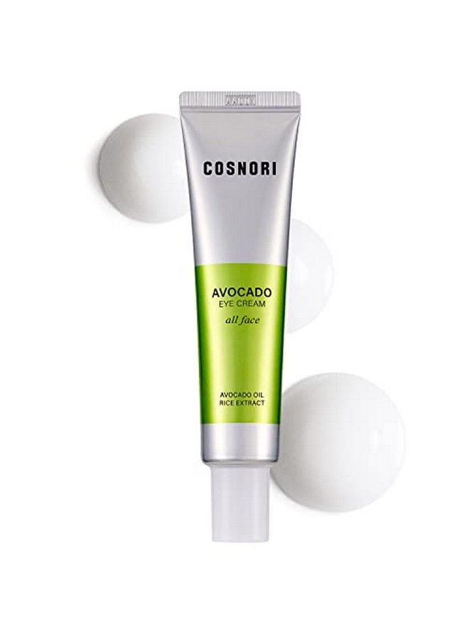 COSNORI Avocado Eye Cream Nourishing Eye And Face Cream With Organic Avocado And Rice Bran Extract Anti Wrinkle And Depuff Irritation Free Formula 1.01 Oz. - Image 2