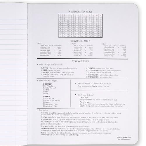 Mead Composition Notebook, 6 Pack, College Ruled Paper, 7-1/2" x 9-3/4", 100 Sheets per Comp Book, Assorted Colors (850106-ECM) - Image 3