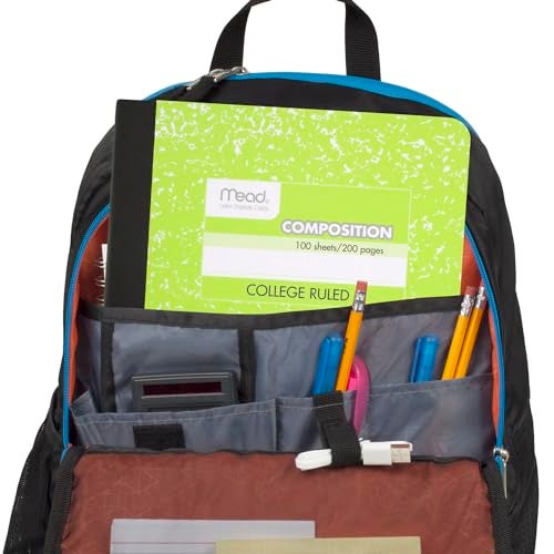 Mead Composition Notebook, 6 Pack, College Ruled Paper, 7-1/2" x 9-3/4", 100 Sheets per Comp Book, Assorted Colors (850106-ECM) - Image 4