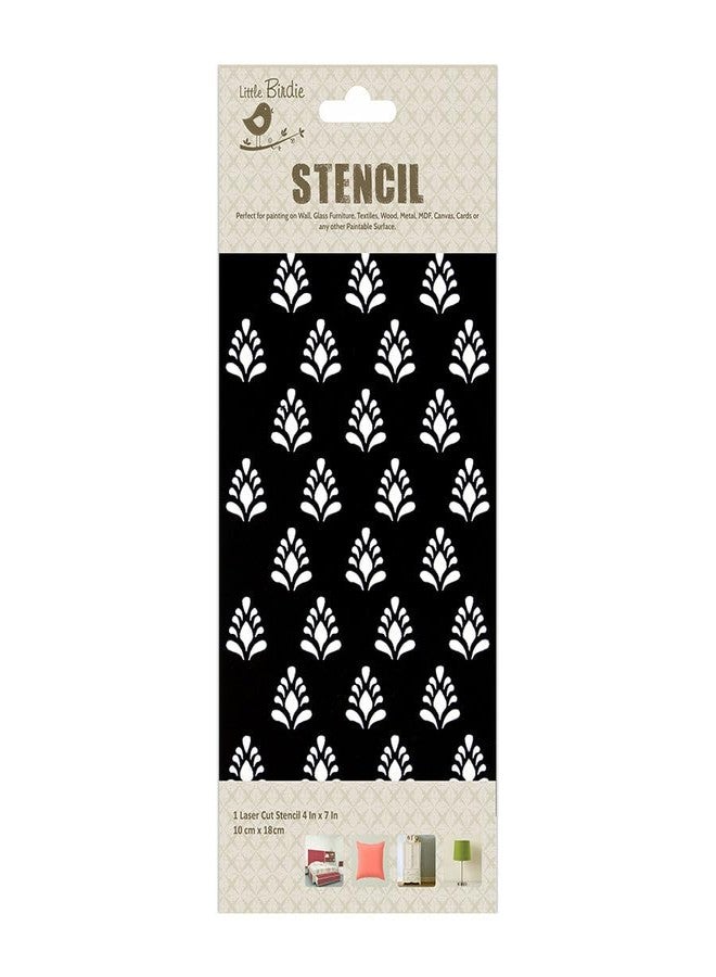 إتسي-بيتسي قالب استنسل براعم متفتحة من إيتسي بيتسي | 4 بوصات × 7 بوصات || قوالب استنسل للرسم على الجدران، والأعمال الحرفية والفنية | قالب رسم قابل لإعادة الاستخدام لتزيين المنزل، والأعمال اليدوية، وألبومات الصور، وسجلات القصاصات، والكيك، والبلاط، والأقمشة - Image 1