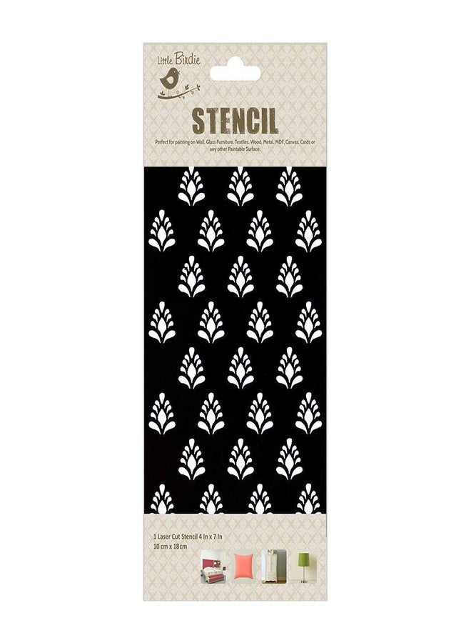إتسي-بيتسي قالب استنسل براعم متفتحة من إيتسي بيتسي | 4 بوصات × 7 بوصات || قوالب استنسل للرسم على الجدران، والأعمال الحرفية والفنية | قالب رسم قابل لإعادة الاستخدام لتزيين المنزل، والأعمال اليدوية، وألبومات الصور، وسجلات القصاصات، والكيك، والبلاط، والأقمشة - Image 2