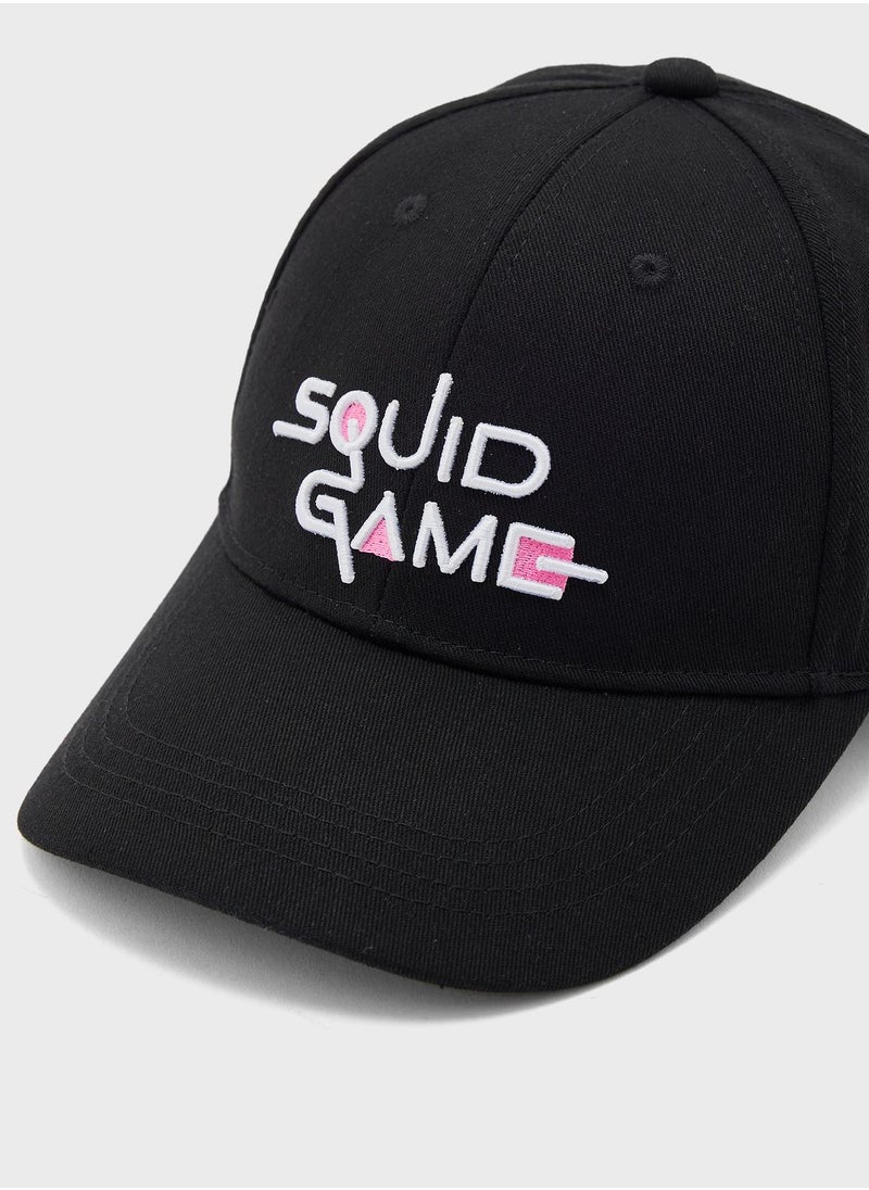 SP Characters - Squid Game Embroidered Cap - Image 1