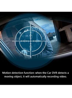 Generic Dual Lens Car Video Recorder Auto Dash Cam Car Camera Recorder Night Viewing Loop Recording DVR 170 Degree Wide Angle  Front+rear Car Camera Record  - Image 5