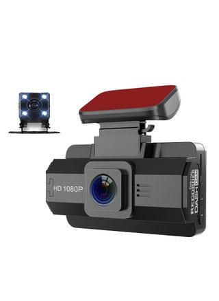 Dual Lens Car Video Recorder Auto Dash Cam Car Camera Recorder Night Viewing Loop Recording DVR 170 Degree Wide Angle  Front+rear Car Camera Record - pzsku/Z4B95230BD5738C90DF8DZ/45/_/1671176161/c0dd76d2-1042-4955-ad2a-664c2fe750ab
