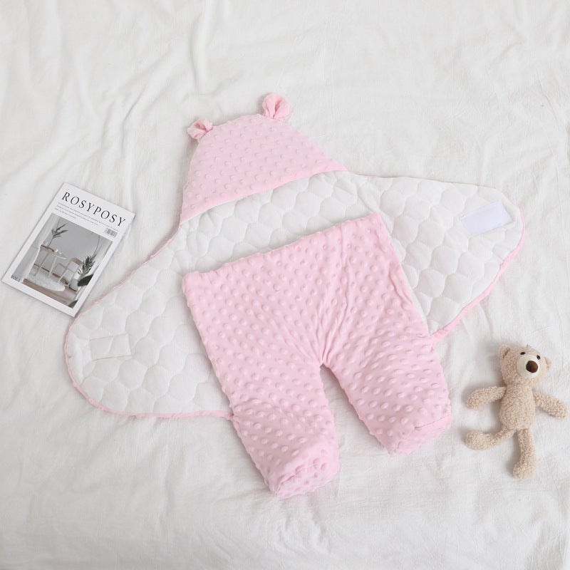 Coated Baby Newborn Baby Sleeping Bag Anti-Scare Swaddling Baby Supplies For Newborn Baby In - Image 4