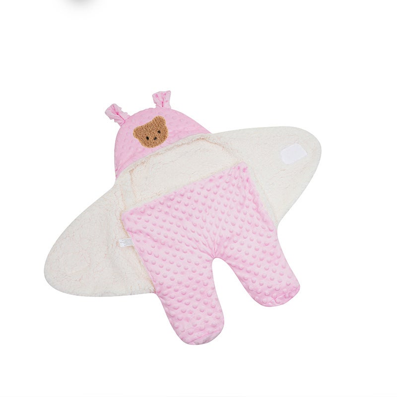Coated Baby Newborn Baby Sleeping Bag Anti-Scare Swaddling Baby Supplies For Newborn Baby In - Image 1