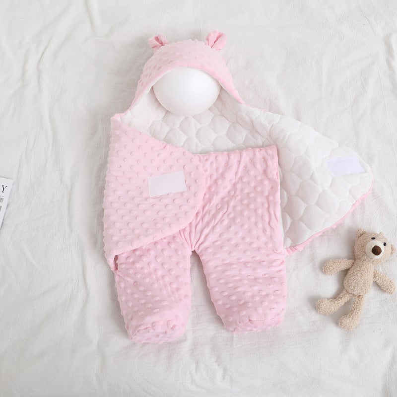 Coated Baby Newborn Baby Sleeping Bag Anti-Scare Swaddling Baby Supplies For Newborn Baby In - Image 5