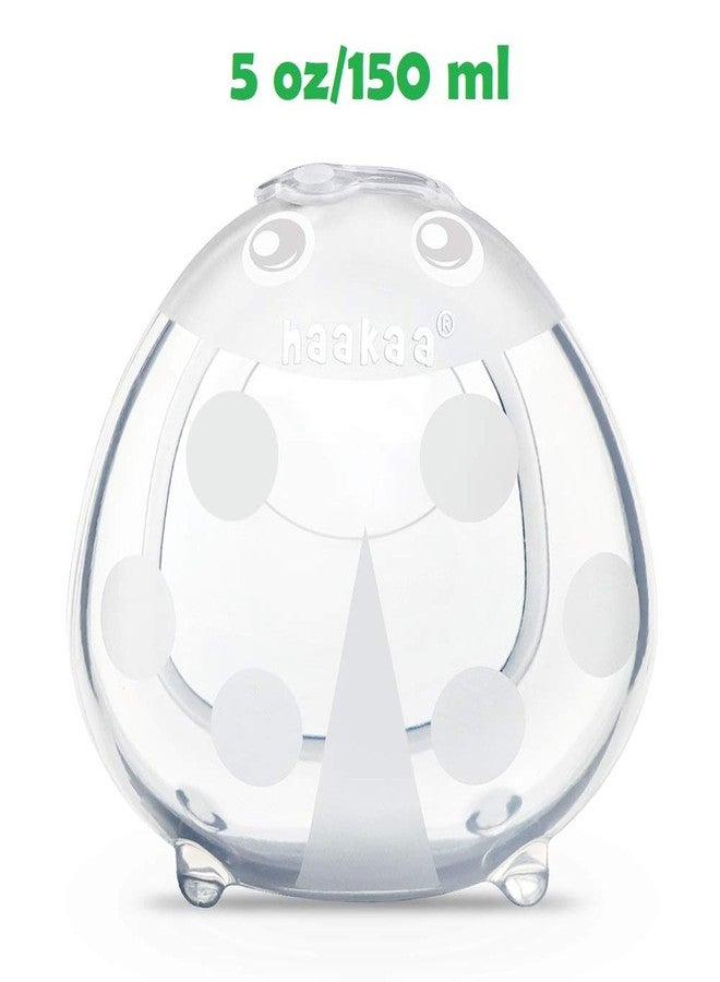 haakaa مجمع حليب هاكّا على شكل خنفساء 5 أونصات/150 مل، 1 عبوة - Image 2