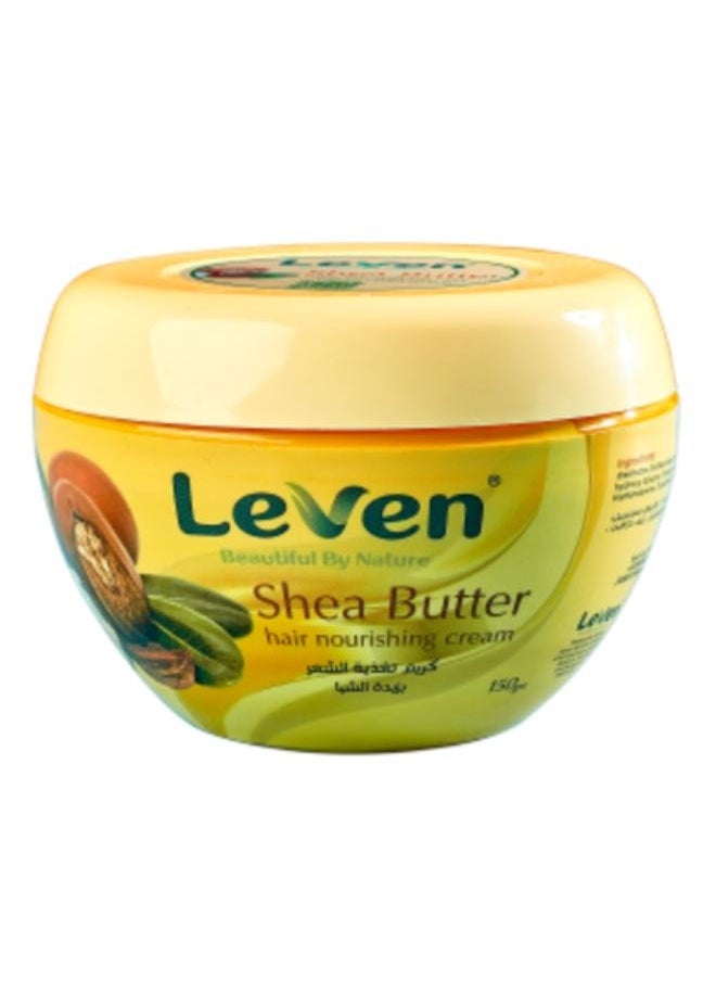 LEAVEN Shea butter hair nourishing cream 150 grams  - Image 1