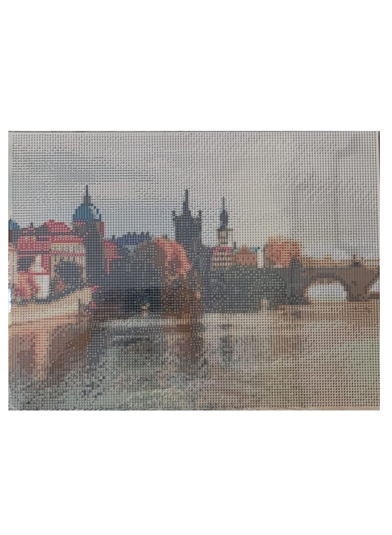 STRATEG DIY 5D Round Diamond Painting Multicolor - Image 2