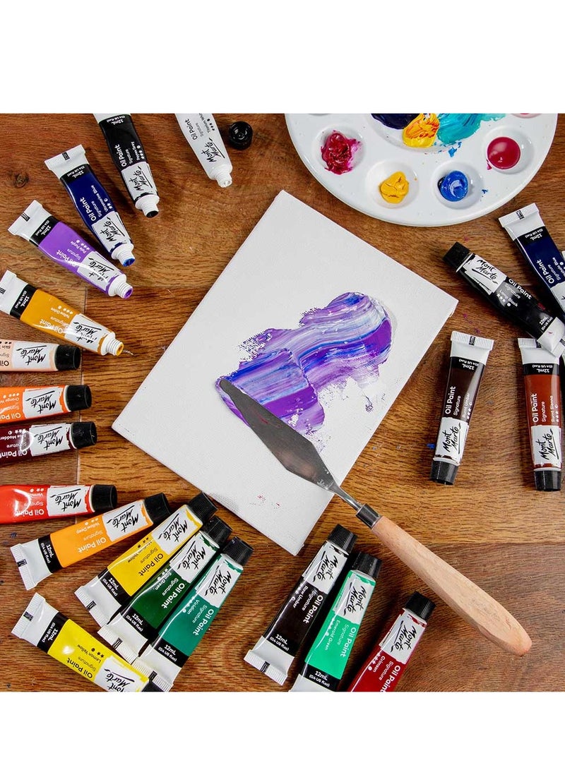 Mont Marte 24-Piece Signature Oil Paint Multicolour - Image 4