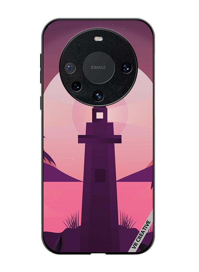 VR CREATIVE Protective Case Cover For Huawei Mate 60 Lake House Design Multicolour - Image 1
