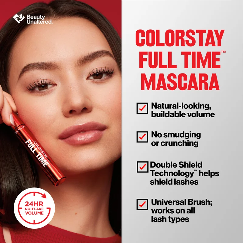 Revlon  CS Full Time Mascara NWP - 401 Blackest Black for Women | Best Price UAE