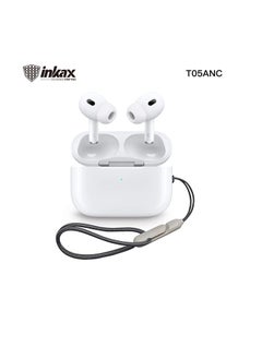 Inkax Inkax TWS T05ANC Wireless Bluetooth Eearphone - White  - Image 1