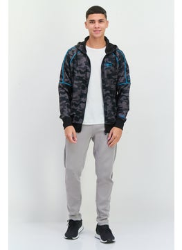 CROSSHATCH Men Camouflage Hooded Jackets, Back Combo  - Image 4