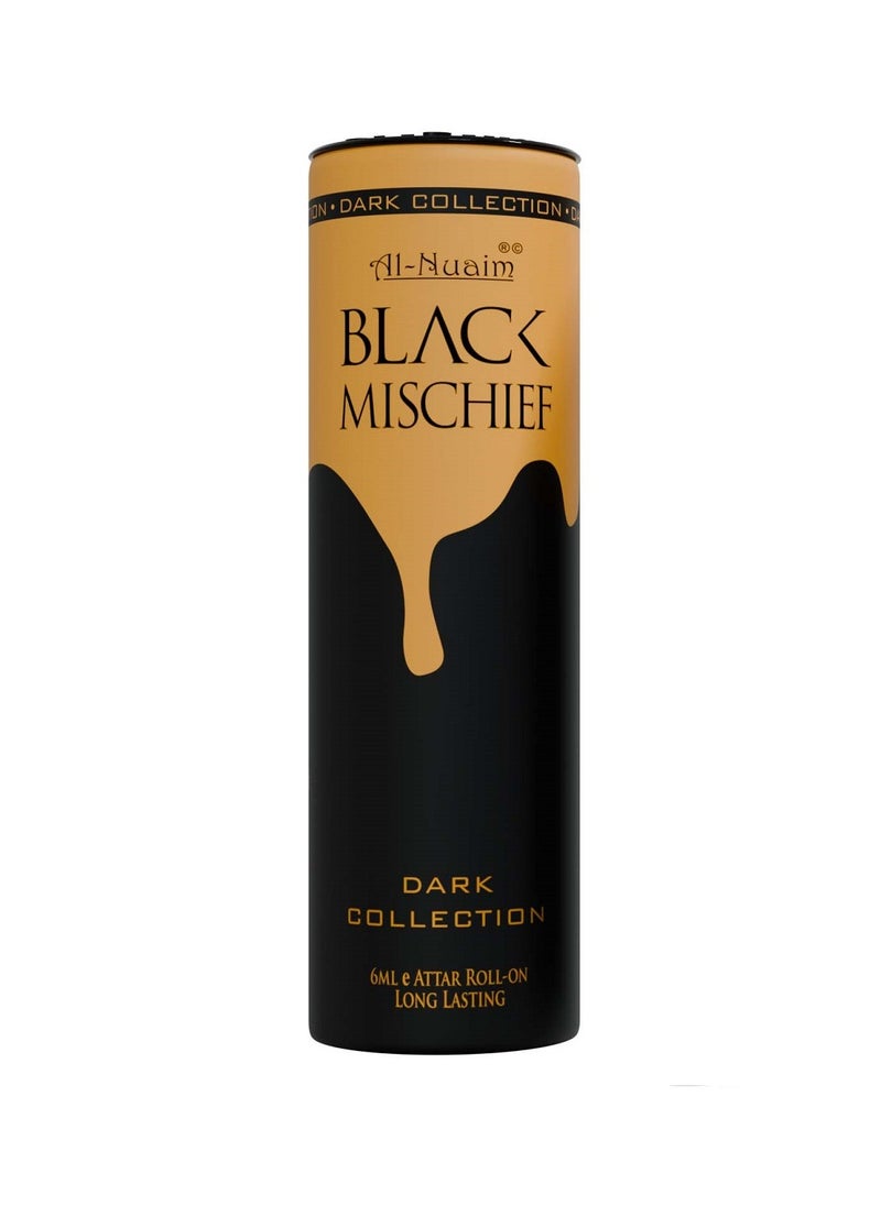 Al Nuaim - Al-Nuaim Barrel Series Black Mischief Attar Roll On for Men & Women - 6ml | Alcohol Free Fragrance - Image 1